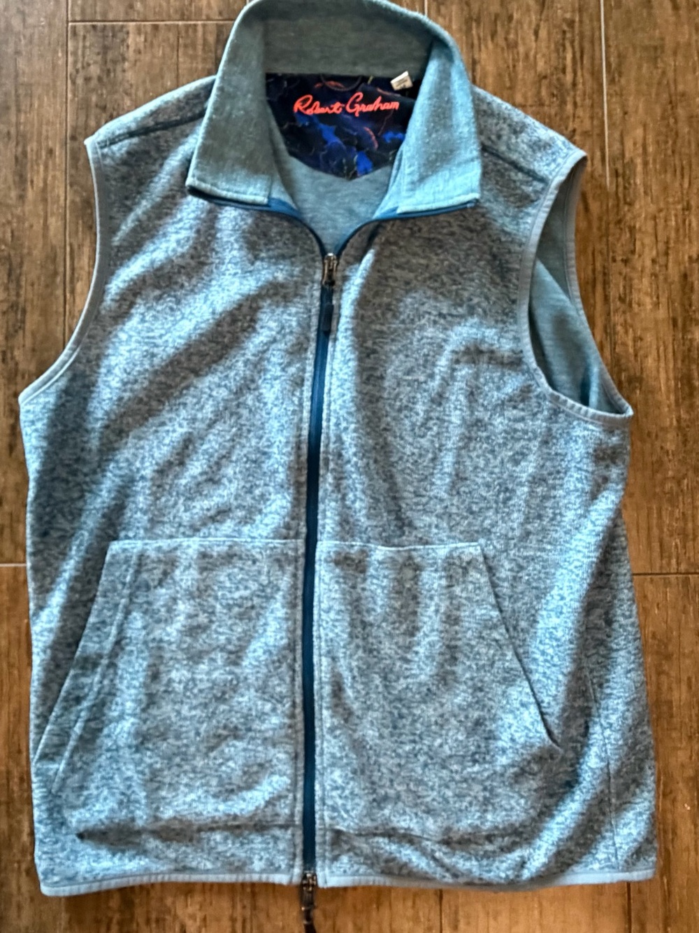 Robert Graham Vest full zip size M